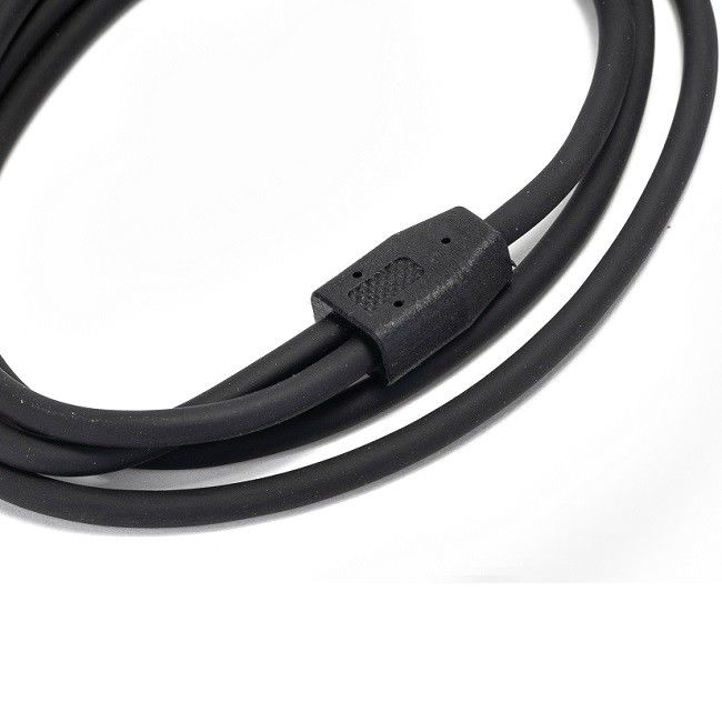 3.5mm mâle à double RCA mâle Y câble audio noir