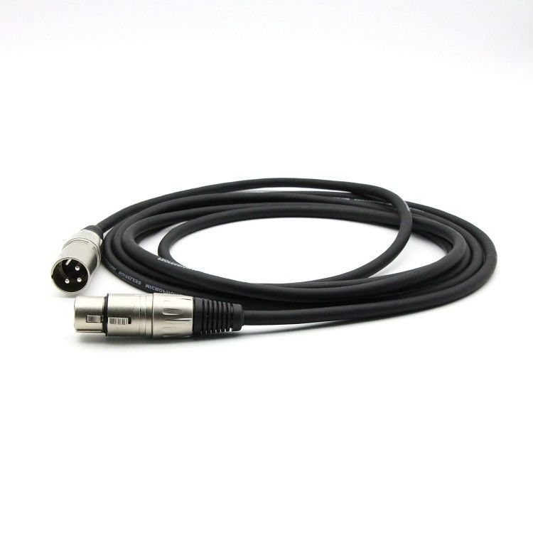 6.5mm XLR Microphone Cord 30ft avec conducteur de cuivre sans oxygène pour haut-parleurs