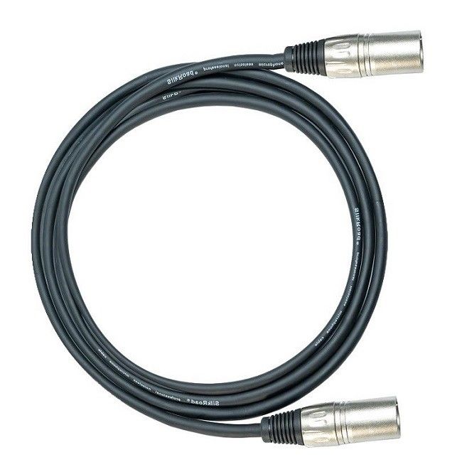 3 câbles de microphone XLR à broche mâle à femelle