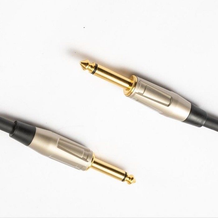 Amplificateur de guitare câble audio 10-30ft pour basse guitare électrique 1/4 pouce droit