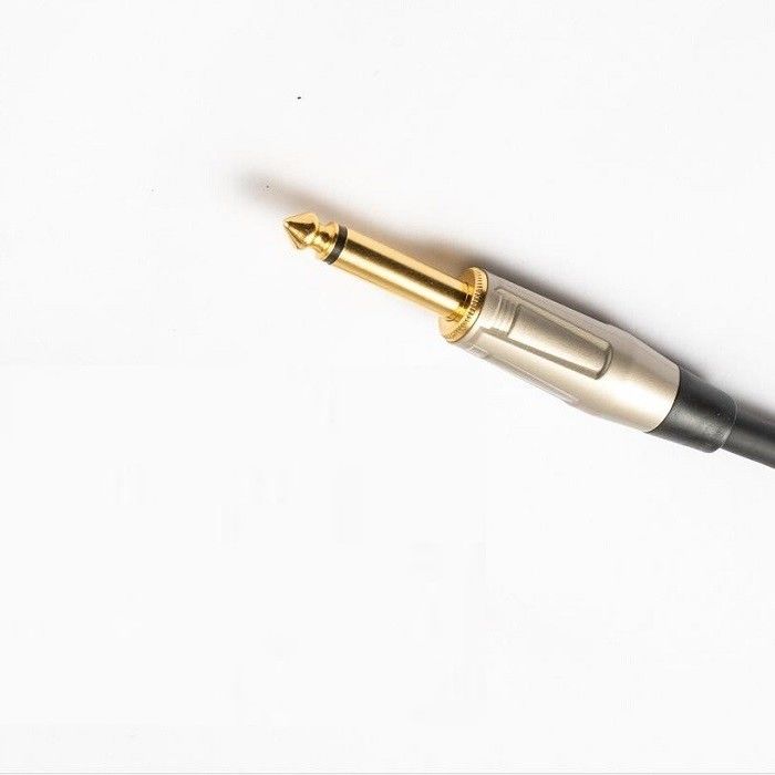 22 Awg Bass Guitar Cable 1/4 pouce droit à 1/4 pouce Angle Bass Amp Cord Pour Amp