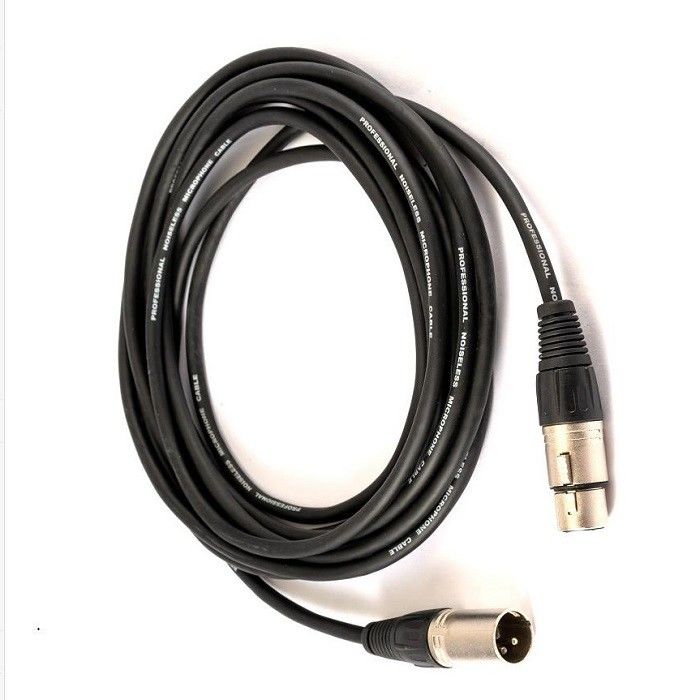 10FT XLR câble microphone mâle à femelle câble microphone pour mélangeur de microphones