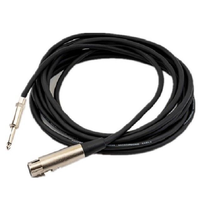 Xlr à Xlr câbles de microphone 1/4 pouce 10 pieds câbles XLR mâle à femelle câbles de microphone