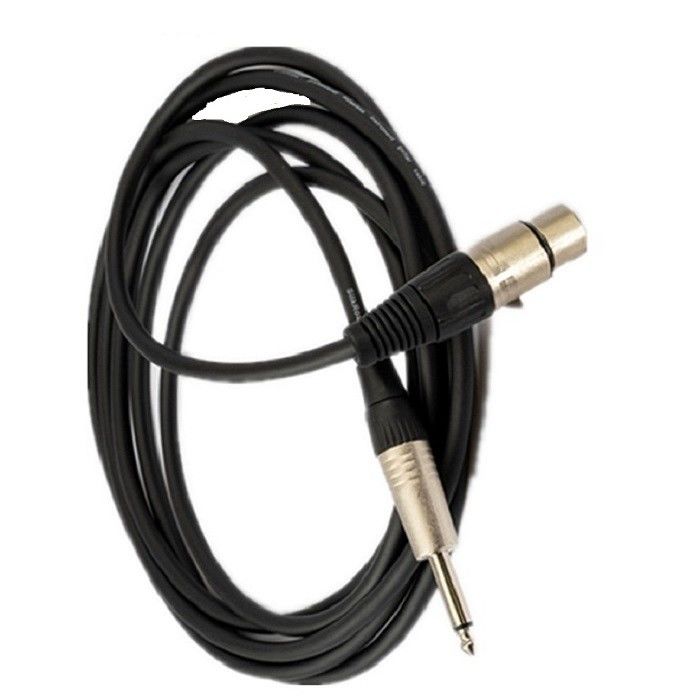 Cable de microphone de 1/4 pouce 10 pieds câble XLR XLR mâle à XLR câbles de microphone femelles