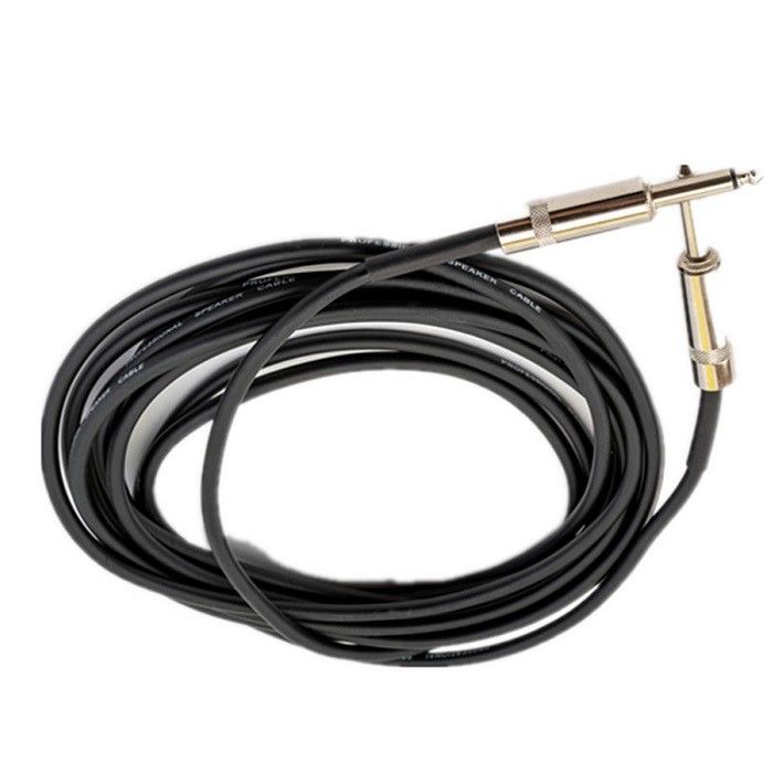 1.0SQ DJ haut-parleur câbles 10ft 16 Gauge 1/4 pouce à 1/4 pouce 6.35mm fils audio