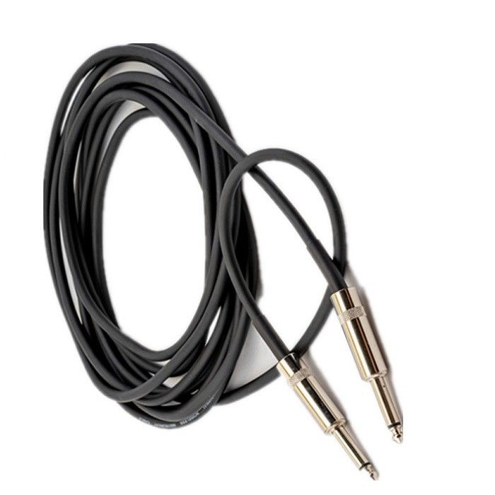 1.0SQ DJ haut-parleur câbles 10ft 16 Gauge 1/4 pouce à 1/4 pouce 6.35mm fils audio