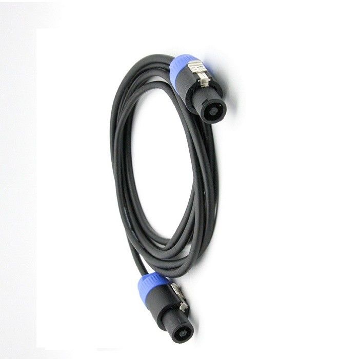10ft Speakon haut-parleur câble DJ haut-parleur PA patch cords 2.0 SQ 14 fil de calibre pour amplificateur