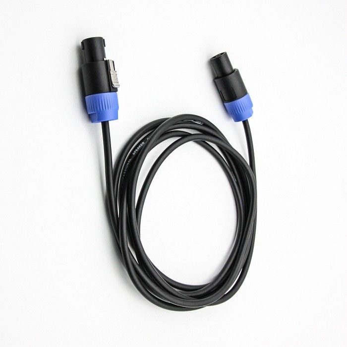 10ft Speakon haut-parleur câble DJ haut-parleur PA patch cords 2.0 SQ 14 fil de calibre pour amplificateur
