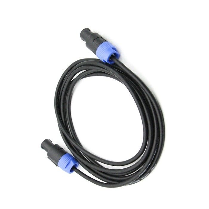 4 pôles haut-parleur Speakon câble 12 AWG cuivre pur 2.5 SQ haut-parleur PA patch câbles DJ fils