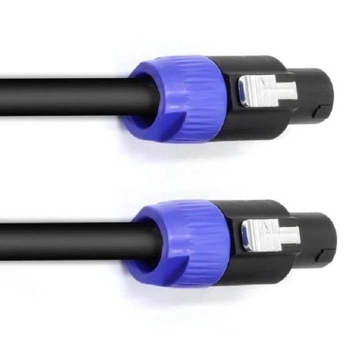 Cable de haut-parleur à haut-parleur 4 cœurs Cable de haut-parleur 12 AWG câbles de patch 12Gauge DJ fils