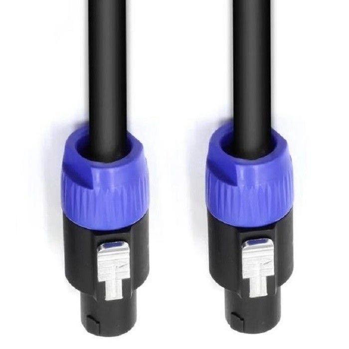 6m Speakon haut-parleur câble 12 Gauge haut-parleur câble 12 AWG haut-parleur PA patch cords DJ fils