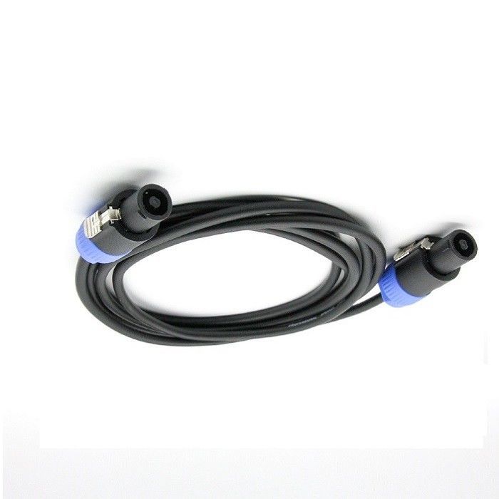 1.25 SQ câble haut-parleur 16 Gauge Speakon câble mâle à mâle fils audio pour amplificateur