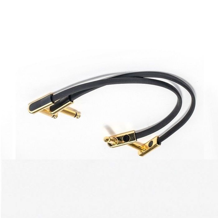 Cable à patch personnalisé pour guitare Cable à instrument 2 PC Pack 1/4 