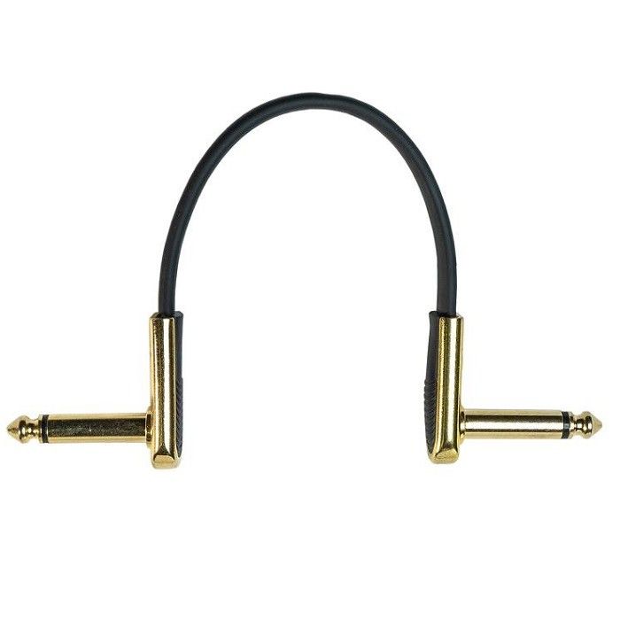 2 pièces de la batterie de la guitare électrique patch Cord 1/4 