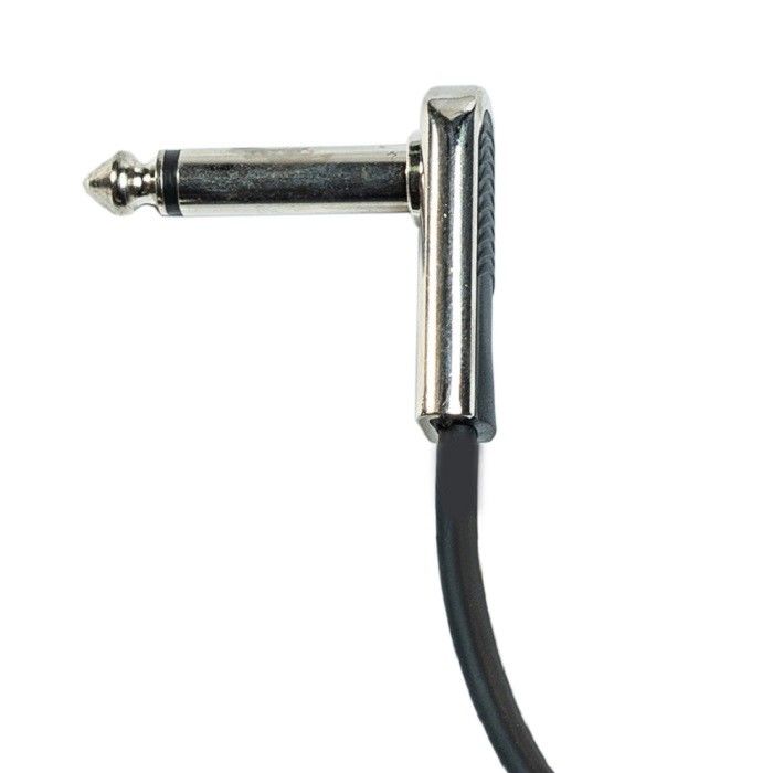 6.35mm effet de nickel droit pédale conduit l'instrument câble 2 Pcs Pack Bass patch câble