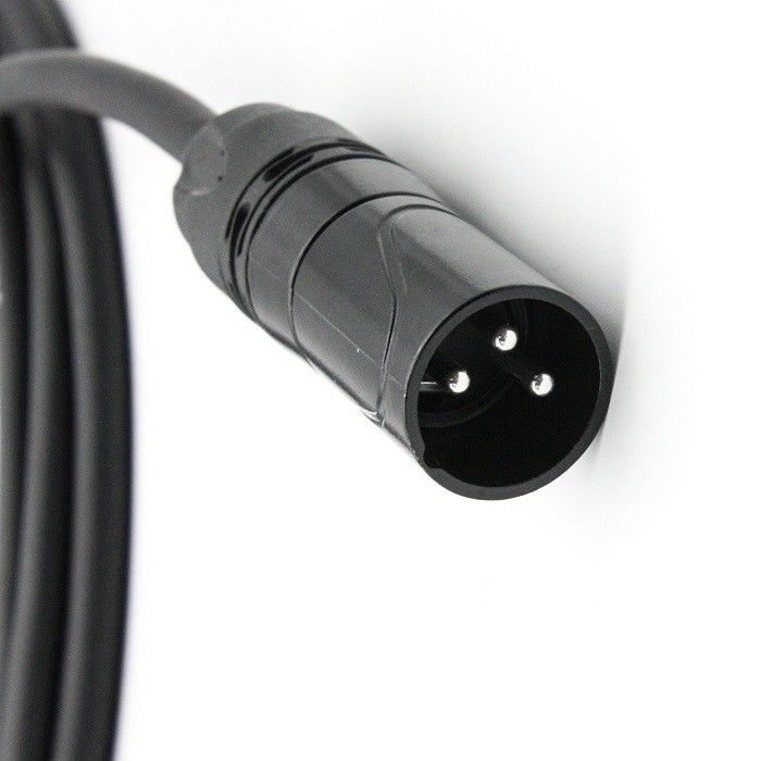 5m 6m câble de microphone XLR câble de microphone OFC câbles de microphone 3 broches XLR-XLR fil noir