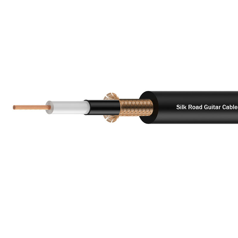 Cable audio à angle droit pour guitare Amplificateur pour basse Cable de guitare électrique 1/4 pouce