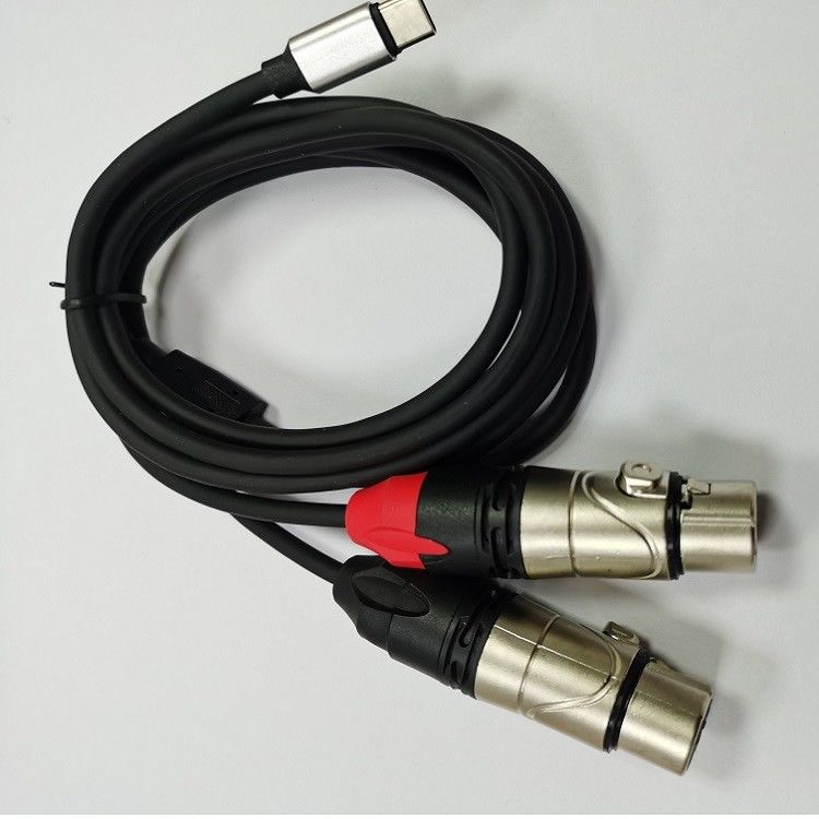 DAC C à double câble audio XLR féminin Y Splitter puissant puissant DAC intégré